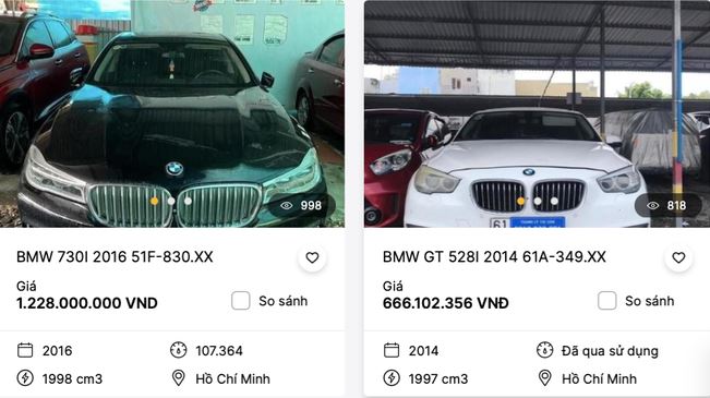 Nhiều ngân hàng đang bán đấu giá ô tô thanh lý với giá cực kỳ hấp dẫn