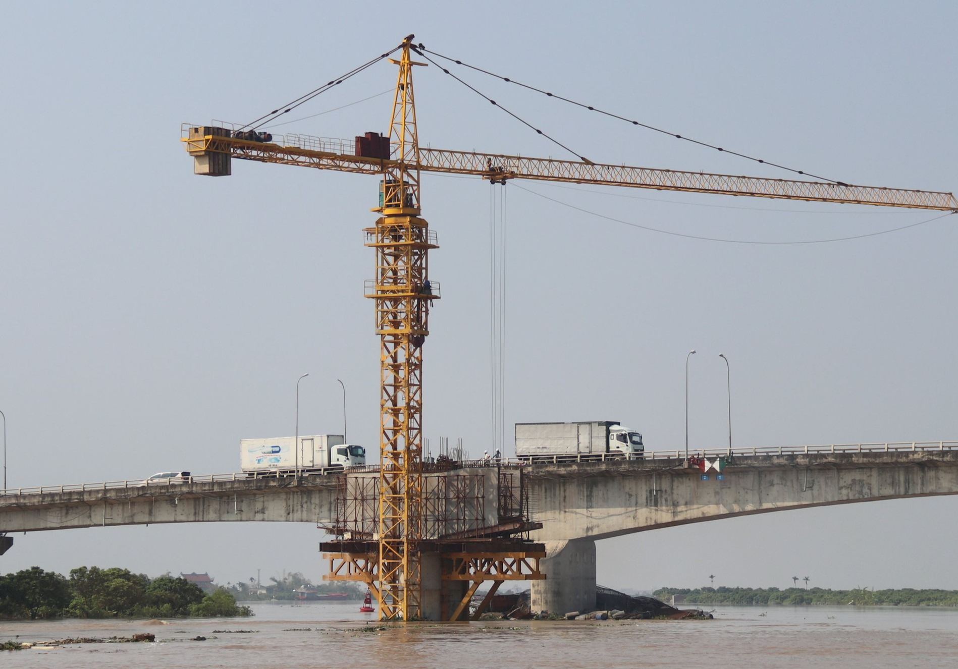 Hải Dương phát lệnh báo động 3 trên một số tuyến sông khu vực hạ lưu- Ảnh 1. Hải Dương phát lệnh báo động 3 trên một số tuyến sông khu vực hạ lưu- Ảnh 1.