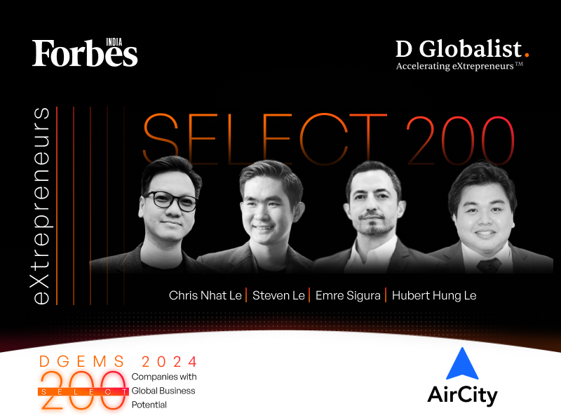 Doanh Nghiệp Việt Nam Duy Nhất Được Tạp Chí Forbes India Vinh Danh Trong Top 200 Công Ty Khởi Nghiệp Tiềm Năng Toàn Cầu 2024