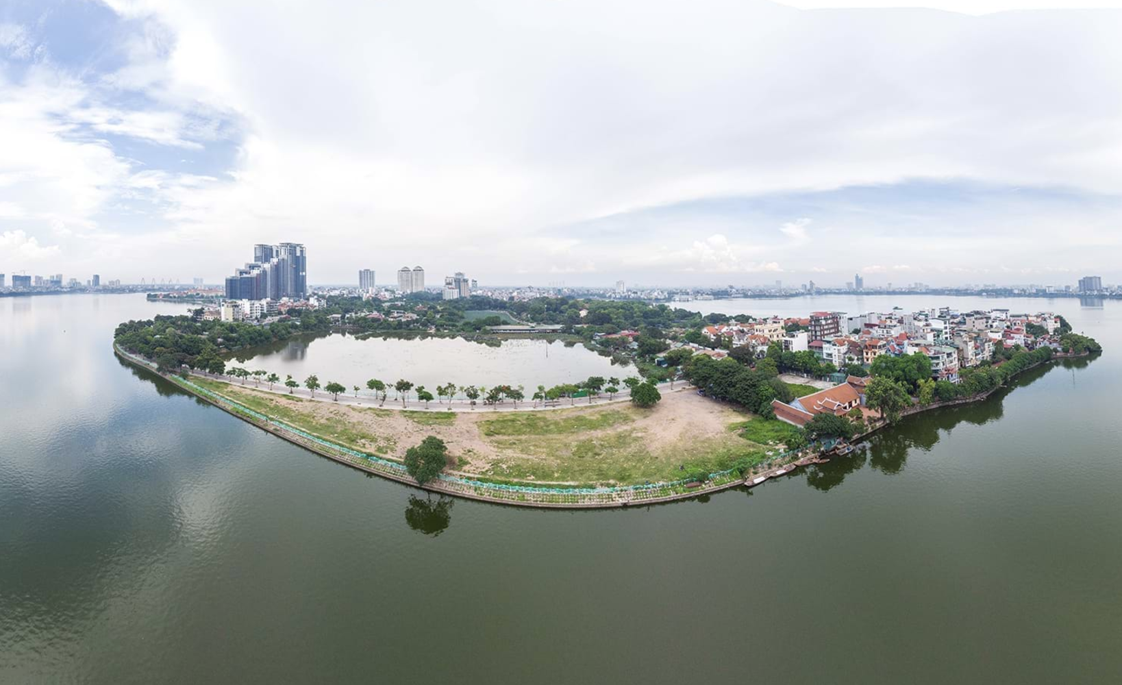 Duyệt quy hoạch dự án nhà hát nổi trên mặt hồ Đầm Trị- Ảnh 1. Duyệt quy hoạch dự án nhà hát nổi trên mặt hồ Đầm Trị- Ảnh 1.