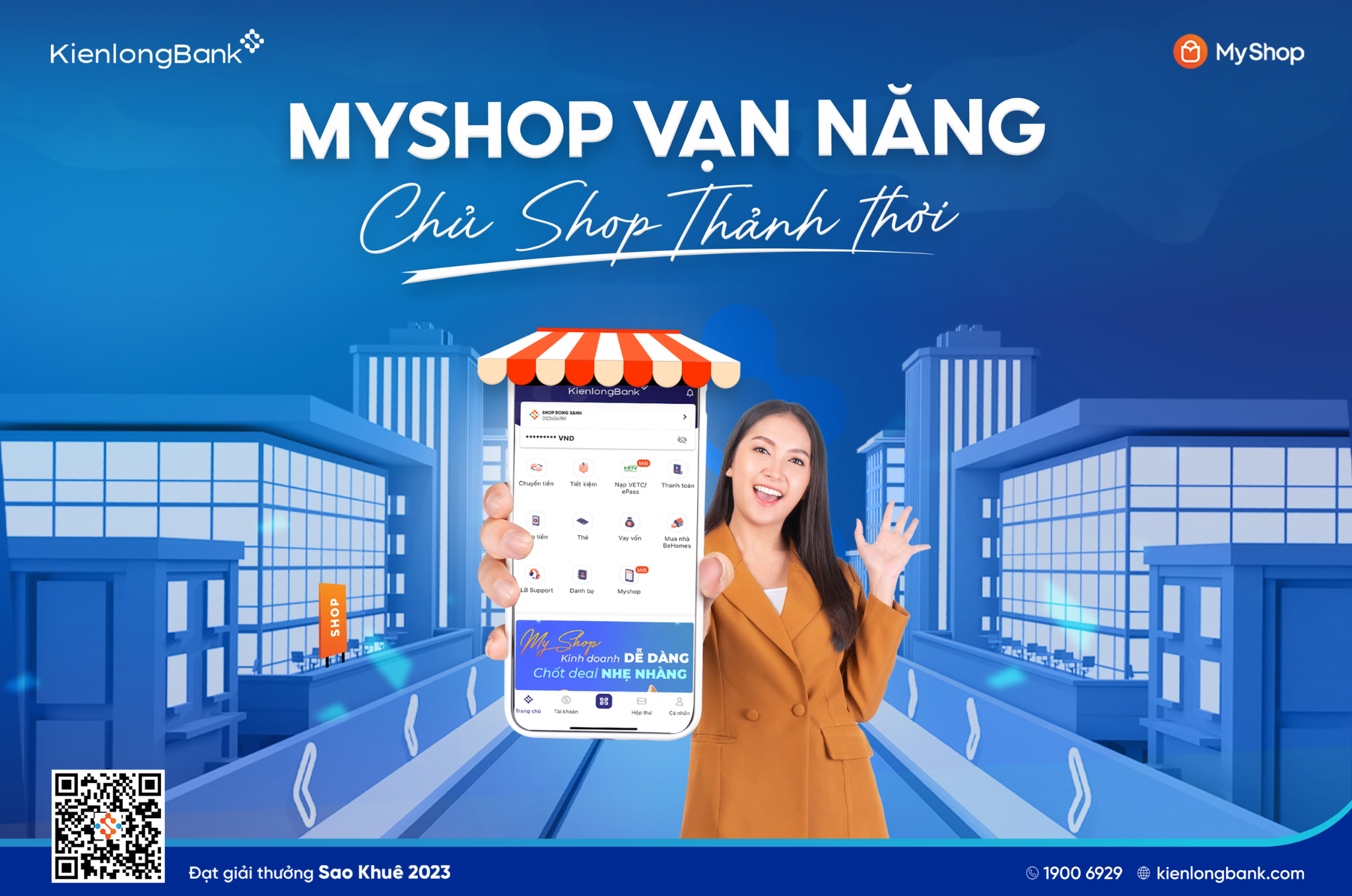 Chủ shop nhàn tênh với giải pháp chạm - quét để thanh toán của KienlongBank- Ảnh 1. Chủ shop nhàn tênh với giải pháp chạm - quét để thanh toán của KienlongBank- Ảnh 1.