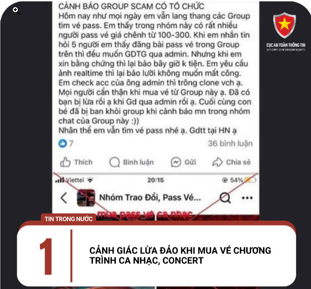 Cẩn thận với chiêu lừa mua vé "Anh trai say hi"- Ảnh 1. Cẩn thận với chiêu lừa mua vé "Anh trai say hi"- Ảnh 1.