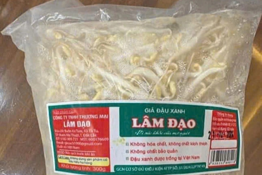 Bộ NN&PTNT yêu cầu truy xuất triệu hồi hàng nghìn tấn giá đỗ ngâm chất độc gây dị dạng- Ảnh 1. Bộ NN&PTNT yêu cầu truy xuất triệu hồi hàng nghìn tấn giá đỗ ngâm chất độc gây dị dạng- Ảnh 1.