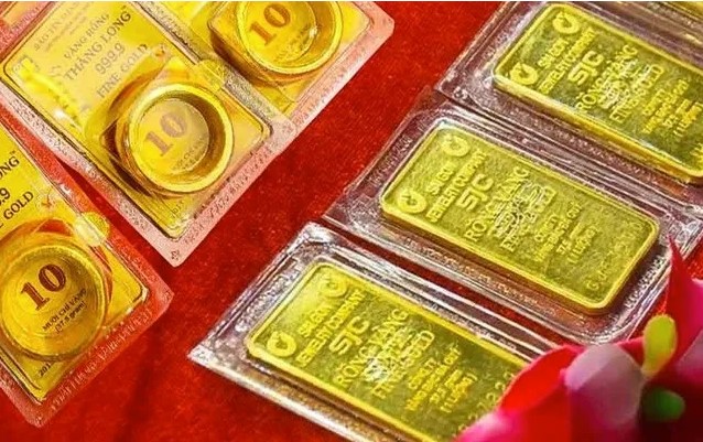 Vàng tiếp tục leo cao, tăng giá 500.000 đồng/lượng- Ảnh 1. Vàng tiếp tục leo cao, tăng giá 500.000 đồng/lượng- Ảnh 1.