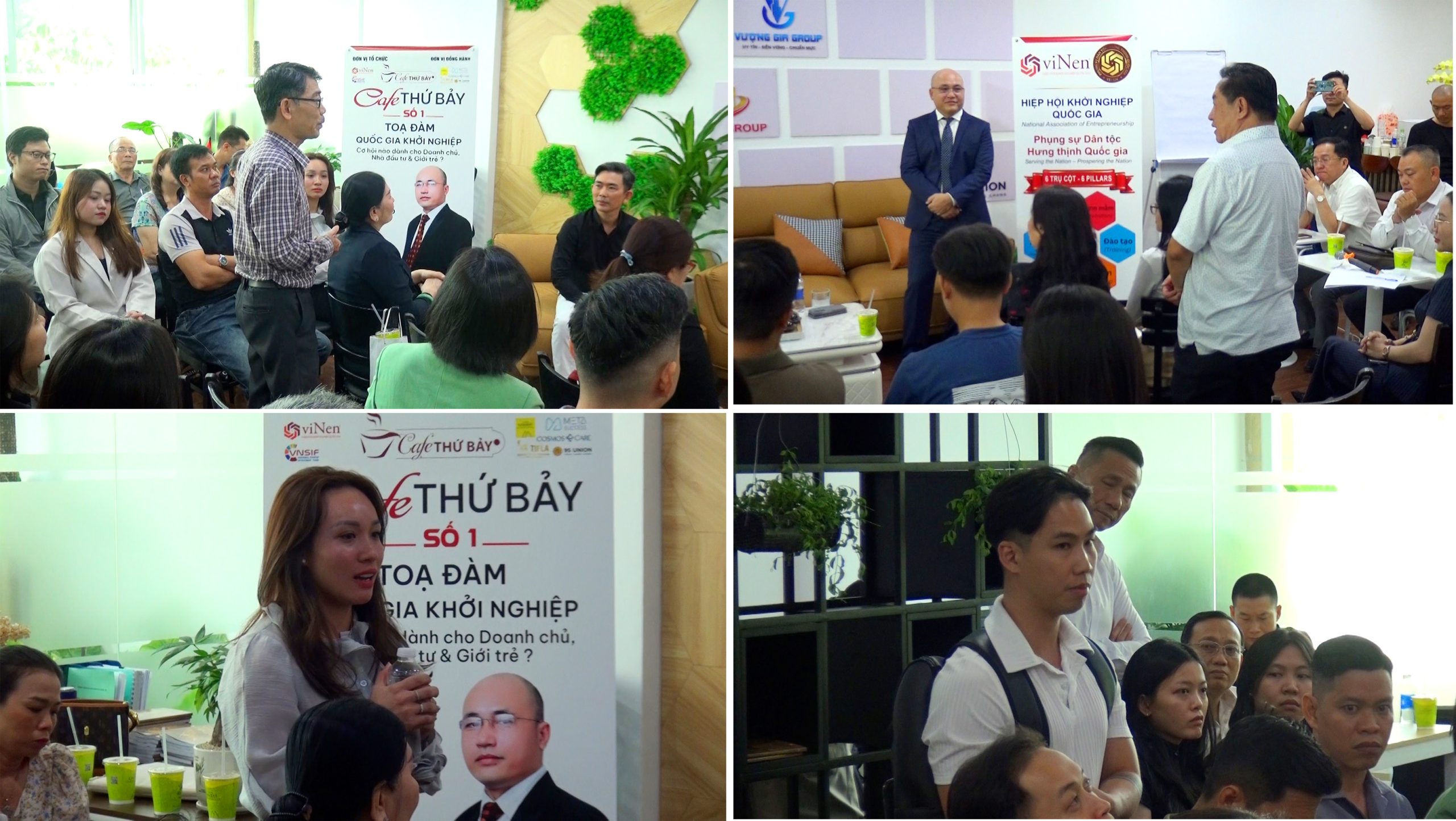 “Cafe Thứ Bảy – Quốc gia khởi nghiệp”: Hơi ấm từ khát vọng và kết nối tại TP.HCM
